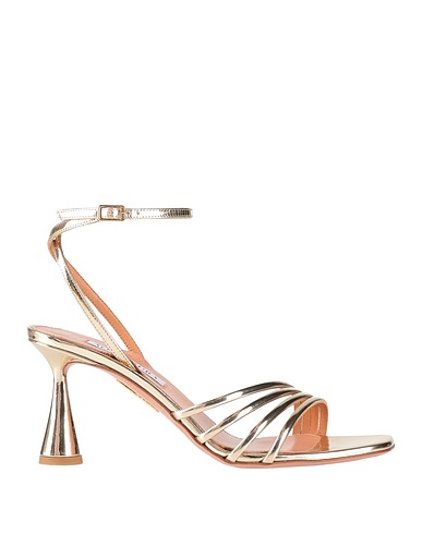 AQUAZZURA Sandals Gold Synthetisches Material