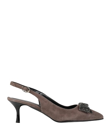 TOSCA BLU Pump STUDIO Taupe Textile fibers