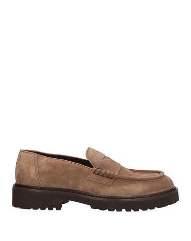 DOUCAL'S Loafers Chocolate brown Leather