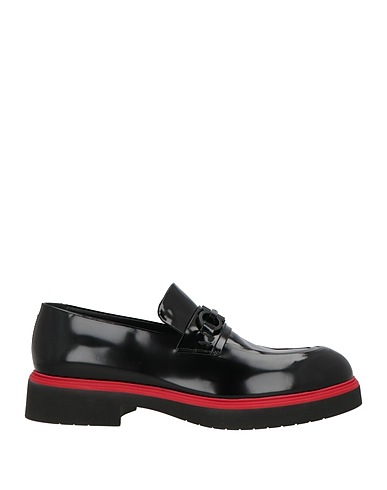 FERRAGAMO Loafers Black Leather