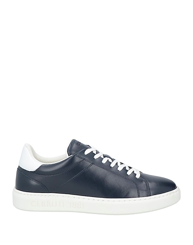 CERRUTI 1881 Sneakers Midnight blue 100% Cow leather