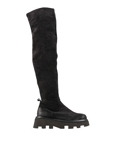 O'DAN LI Boots Black Leather
