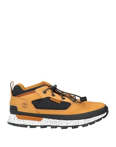 TIMBERLAND Sneakers Camel Leather, Textile fibres