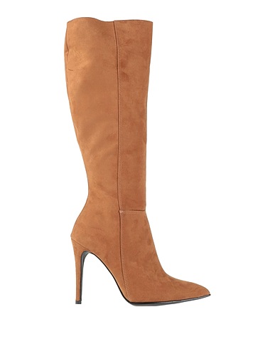 PREGUNTA Boots Camel Textile fibers