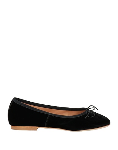 ANNIEL Ballet flats Black Textile fibers
