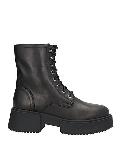 CURIOSITÉ Ankle boot Black Calfskin