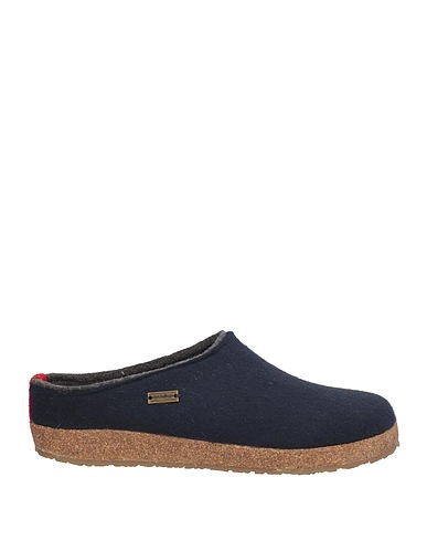HAFLINGER Mules and clogs Midnight blue Textile fibres