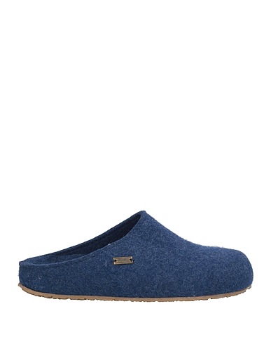 HAFLINGER Mules und Clogs Blau Gewebefasern