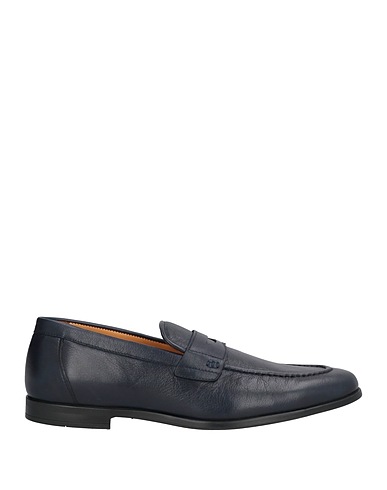CERRUTI 1881 Loafers Midnight blue 100% Calfskin