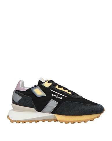 GHŌUD Venice Sneakers RUSH Charcoal Leather, Textile fibers