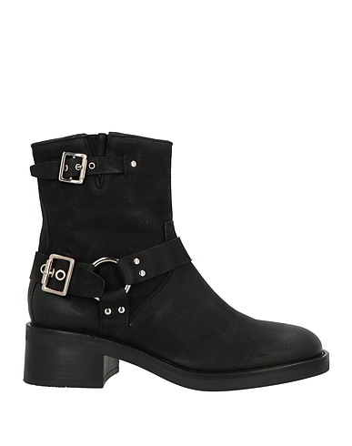 CURIOSITÉ Ankle boot Black Leather