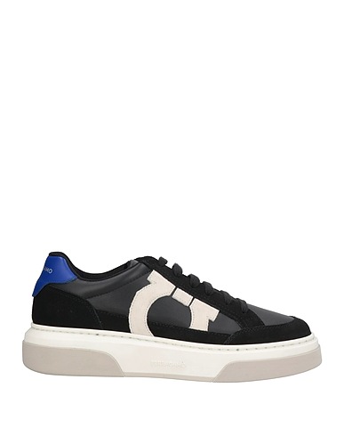 FERRAGAMO Sneakers Nero Pelle di vitello