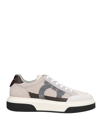 FERRAGAMO Sneakers Off white Calfskin