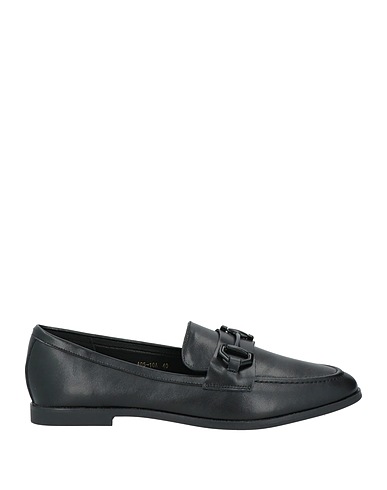 FRANCESCO MILANO Loafers Black Leather