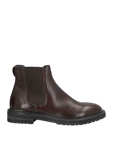 MOMA Ankle boot Dark brown Calfskin