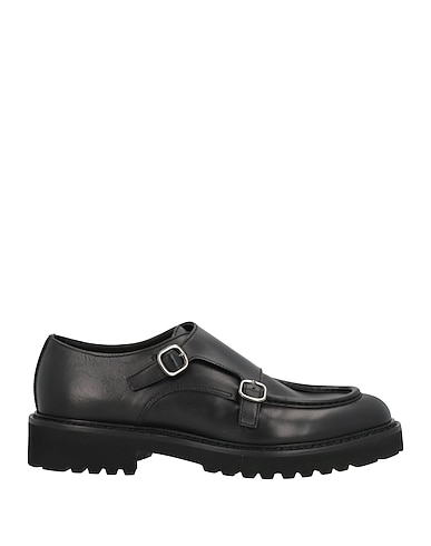 DOUCAL'S Loafers Black Leather