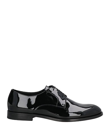 DOUCAL'S Laced shoes Black Leather