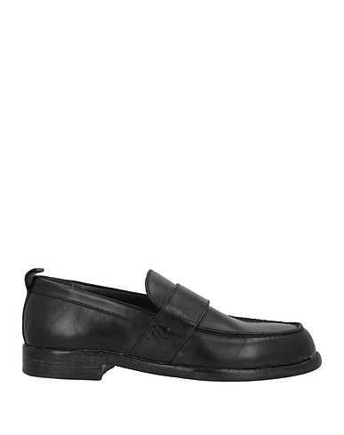 MOMA Mocassino Nero Pelle