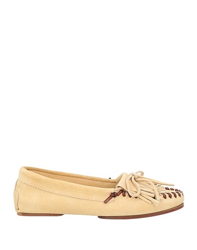 PARIS TEXAS Loafers Beige Leather