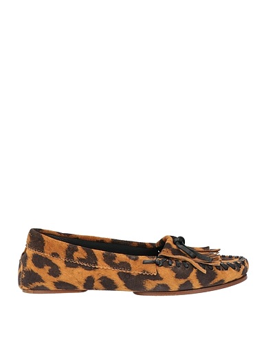 PARIS TEXAS Loafers Camel Leather