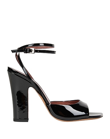 PARIS TEXAS Sandals Black Leather