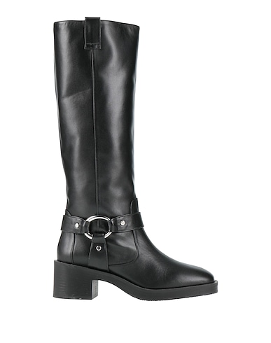 STUART WEITZMAN Boots Black Leather