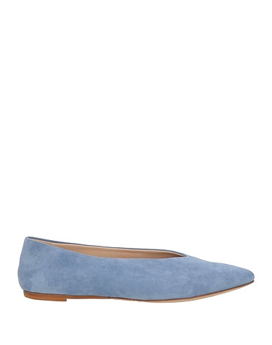 ODARE ANTWERP Ballet flats Light blue Leather