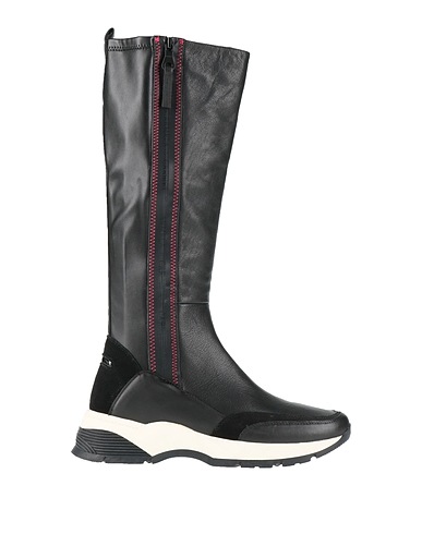 CARMELA Bottes Noir Matière synthétique, Cuir