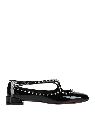 CHRISTIAN LOUBOUTIN Footwear Black Leather
