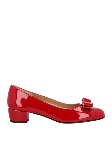 FERRAGAMO Pump Red Leather
