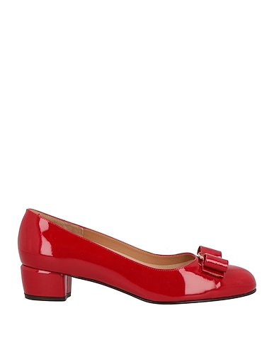 FERRAGAMO Pump Red Leather