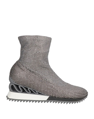 LE SILLA Sneakers WAVE Grey Leather