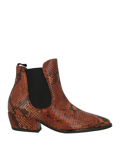 FLEURY Ankle boot Tan Leather
