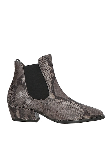 FLEURY Stiefelette Grau Leder
