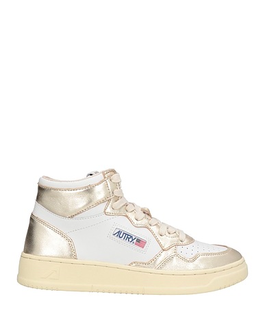 AUTRY Sneakers Gold Leather
