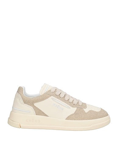 GHŌUD Venice Sneakers Beige Leather, Textile fibres