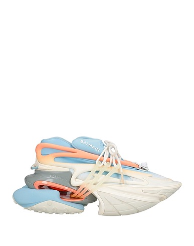 BALMAIN Sneakers Sky blue Textile fibres