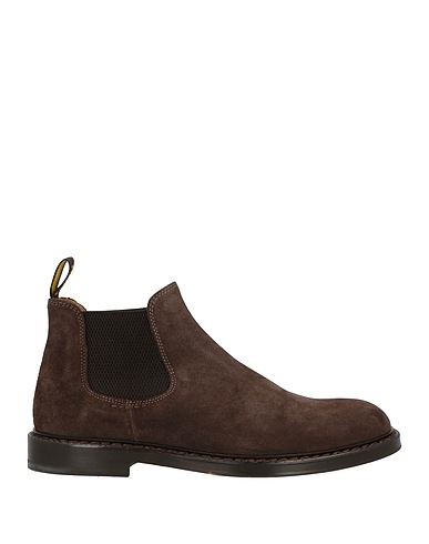 DOUCAL'S Ankle boot Dark brown Leather