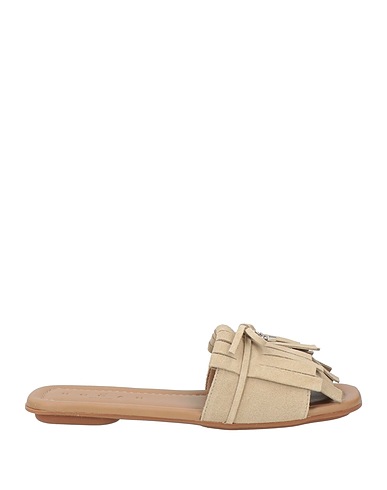 HOGAN Sandals Beige Leather