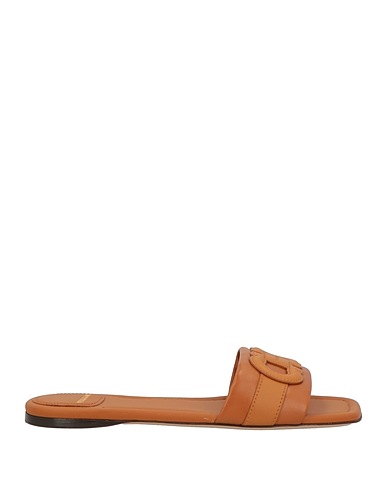 FERRAGAMO Sandals Tan Calfskin