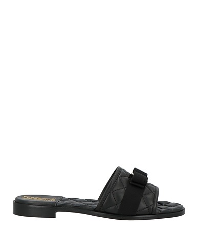 FERRAGAMO Sandals Black Lambskin