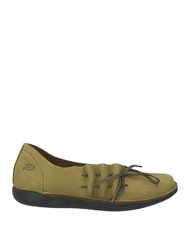 LOINTS OF HOLLAND Ballet flats Military green Leather