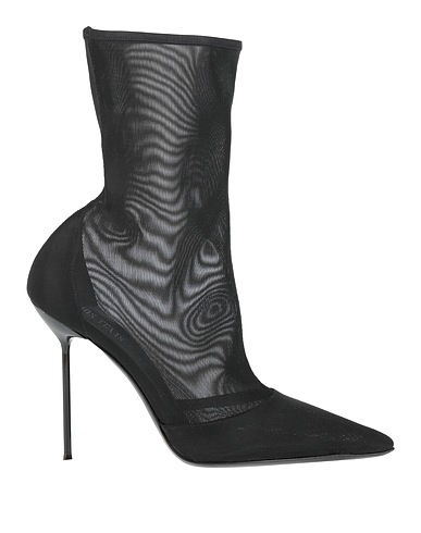 PARIS TEXAS Ankle boot Black Textile fibers