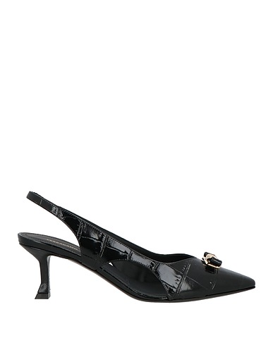 FERRAGAMO Pump Black Leather