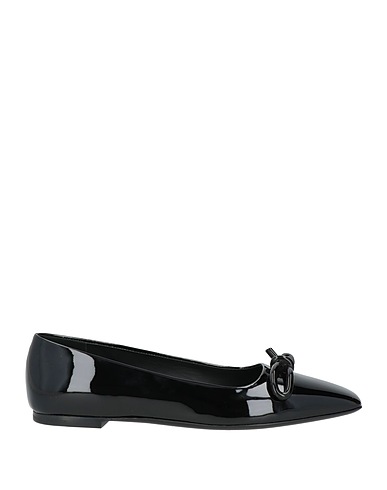 FERRAGAMO Ballet flats Black Calfskin