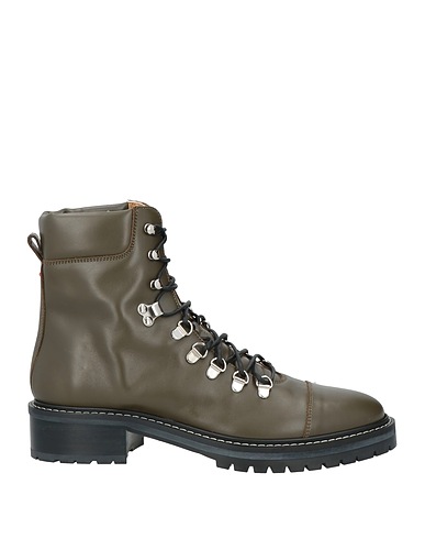 AEYDE Ankle boot Military green Leather