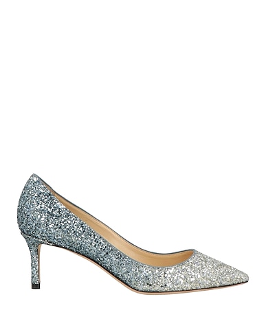 JIMMY CHOO Pump Silver Leather