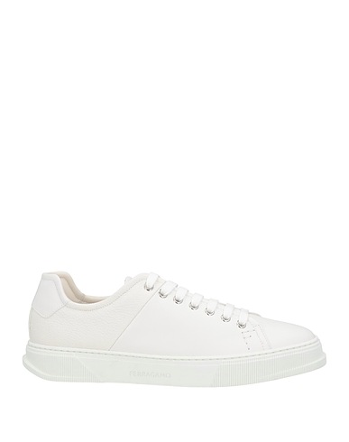FERRAGAMO Sneakers White Leather