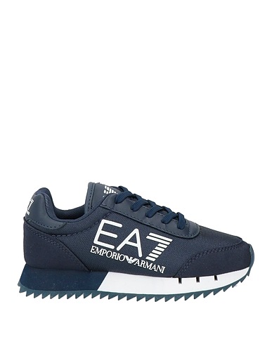 EMPORIO ARMANI Sneakers Navy blue 100% Polyamide