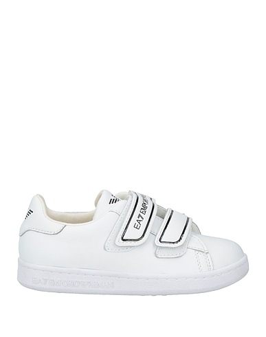 EA7 Sneakers White 100% Cow leather